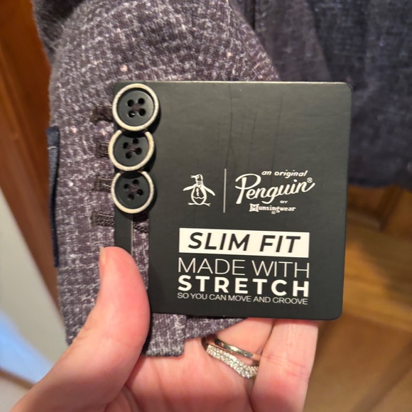 Original Penguin Gray Blazer - Picture 4 of 7